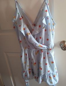 Strawberry romper